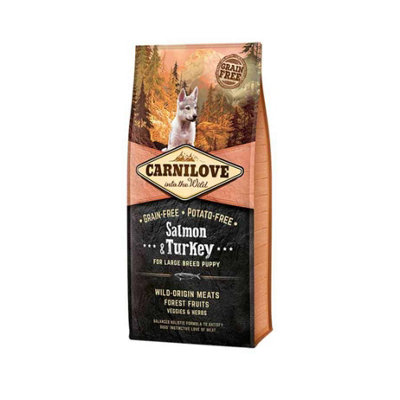 Carnilove Large Breed Puppy Salmon & Turkey Dry Dog Food 1.5Kg from B&Q