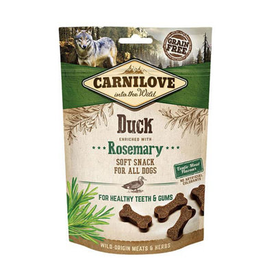 Carnilove Duck With Rosemary Semi-Moist Dog Treats 200G from B&Q