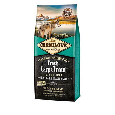 Carnilove Fresh Carp & Trout Grain-Freeadult Dry Dog Food 12 Kg from B&Q
