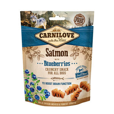 Carnilove Salmon With Blueberries Crunchy Dog Treats 200G from B&Q