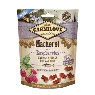 Carnilove Crunchy Mackerel & Raspberry Dog Treats 200G from B&Q