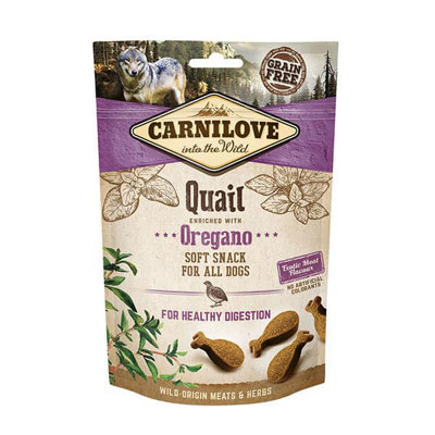 Carnilove Quail With Oregano Semi-Moist Dog Treats 200G from B&Q