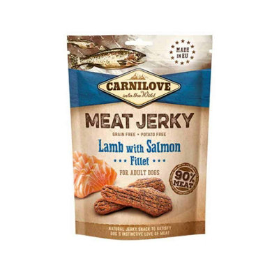 Carnilove Lamb & Salmon Jerky Dog Treats 100G from B&Q