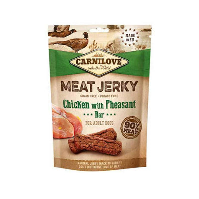 Carnilove Chicken And Pheasant Jerky Dog Treats 100G from B&Q