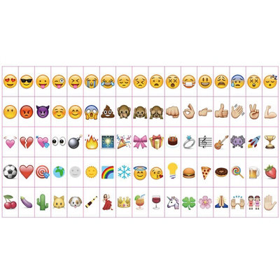 85pc Emoji Booster Pack for A4 Lightbox | DIY at B&Q