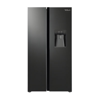 Tesla T582SbsbBlack American Fridge Freezer582LE Energy Rating from B&Q