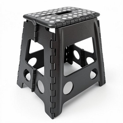 Large Folding Step Stool 150Kg Heavy Duty Multi-Purpose Home Kitchen Foldable from B&Q