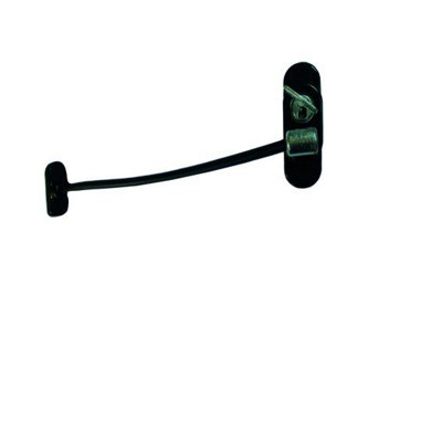 Windowparts Penkid Cable Window RestrictorBlack124309 from B&Q