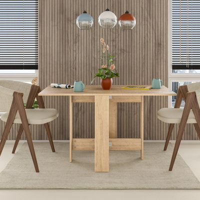 Decortie Artemio Modern Dining Table Multipurpose Oak W 130Cm