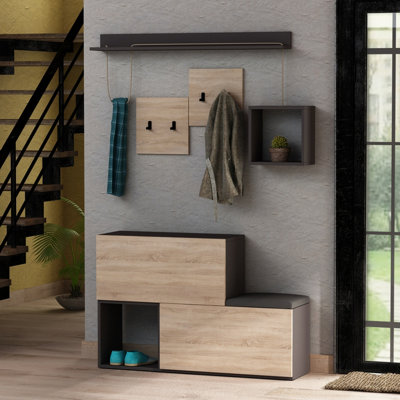 Decortie Anthracite/Grey Holdon Hanger Oak
