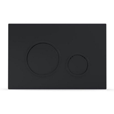 Thomas Dudley Circle Plate - Matte Black - P47-0190-0240 - Ideal For Flushing - Black - Image 5