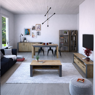 Decorotika Manhattan Stylish Modern Coffee Table