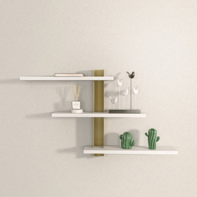Decorotika Mita Wall Shelf Wall Mounted Shelf Small