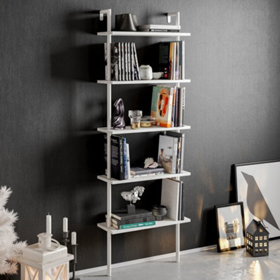 B&Q -  Paula Bookcase Shelving Unit White