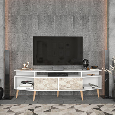 Decorotika Denis Modern Tv Stand For Tv's Up To 71" from B&Q