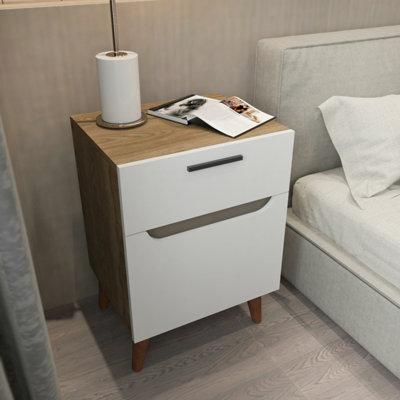 B&Q -  Losso Nightstand Bedside Table