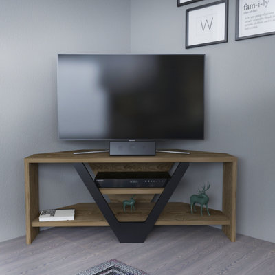 Decorotika Karin Tv Stand Tv Unit For Tvs Up To 45 Inch Black from B&Q