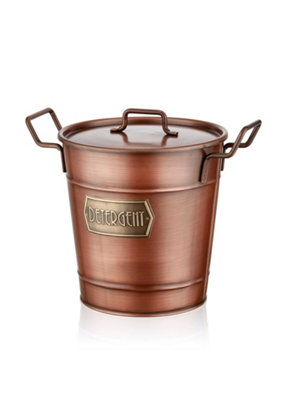 Rozi Copper Detergent Storage Bin