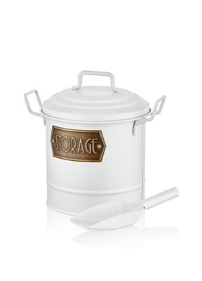 Rozi Kitchen Storage Bin White