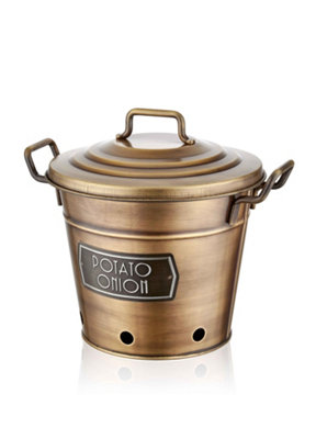 Rozi Gold Potato And Onion Bin from B&Q