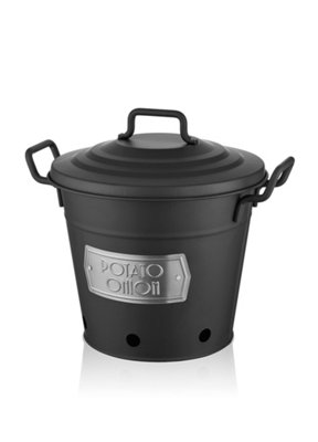 Rozi Black Potato And Onion Bin from B&Q