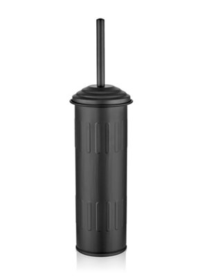 Rozi Black Toilet Brush And Holder from B&Q