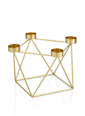 Rozi Gold 4In1 Tealight Holder - Image 3