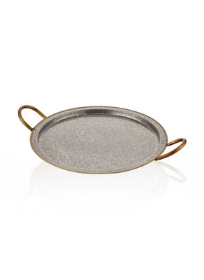 Rozi Galvin Collection Round Serving Tray (51 X 40 Cm) from B&Q