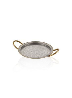 Rozi Galvin Collection Round Serving Tray (43 X 35 Cm) from B&Q