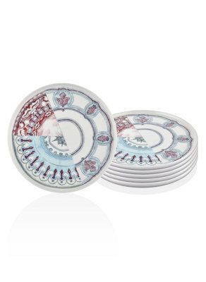 Rozi Kintsugi Collection Dinner Plates (Set Of 6)