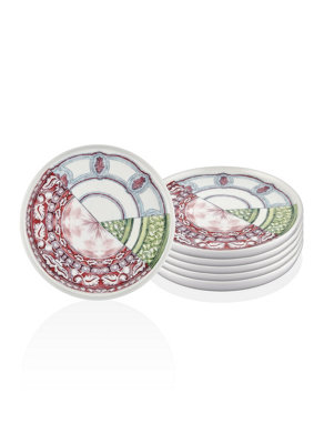 Rozi Kintsugi Collection Side Plates (Set Of 6) from B&Q
