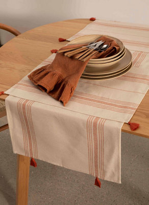 Rozi Cinnamon Placemats, Set Of 4 - 45 Cm X 30 Cm