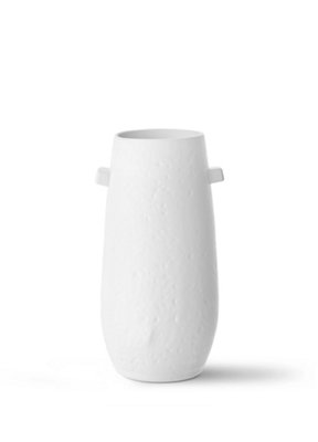 Rozi White Pure Collection Decorative Vase - 32 Cm (H) 32Cm