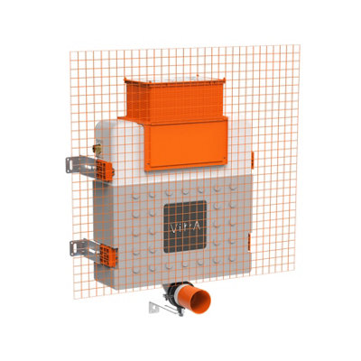 Vitra V-Fix Concealed Cistern Toilet Frame For Back-To-Wall Toilets - Reduced Height, 82Cm