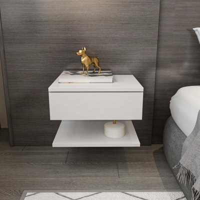 Decorotika Vivid Nightstand Bedside Table With Storage B&Q