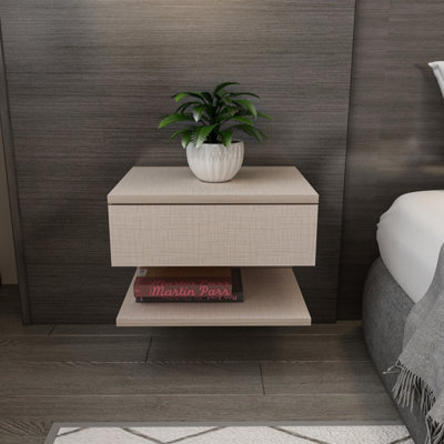 Decorotika Vivid Nightstand Bedside Table With Storage B&Q