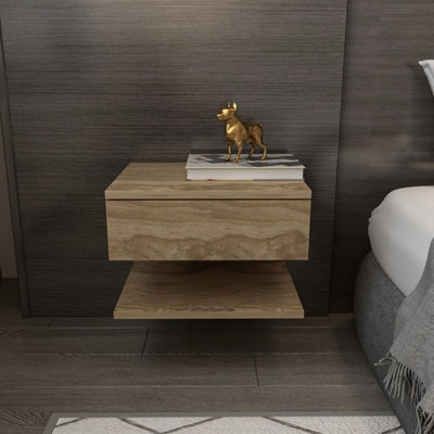 Decorotika Vivid Nightstand Bedside Table With Storage B&Q