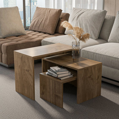 B&Q -  Andro Coffee Table Walnut