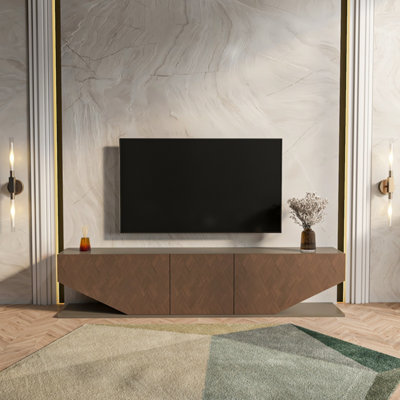 Decorotika Pearl Tv Stand Tv Unit For Tvs Up To 71 Inch Galaxy Vintage from B&Q