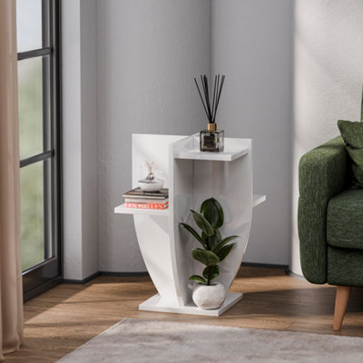 Decorotika Ceki 18 mm  Modern Plant Stand White from B&Q