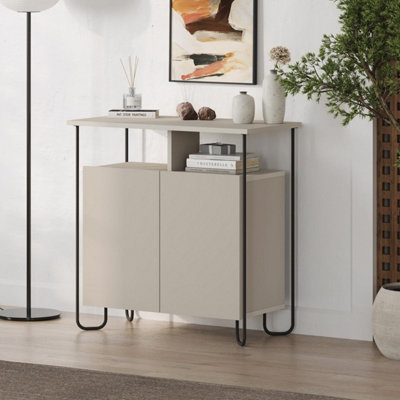 Fwstyle 2 Door Sandstone Sideboard Storage Unit