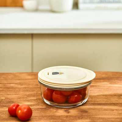 Karaca Cream Storage Container600Ml from B&Q