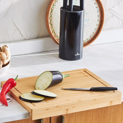 Karaca Lalin Bamboo Chopping Board30X40X2Cm from B&Q