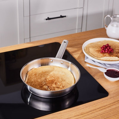 Karaca Elite Stainless Steel Induction Frying Pan24CmSilver from B&Q