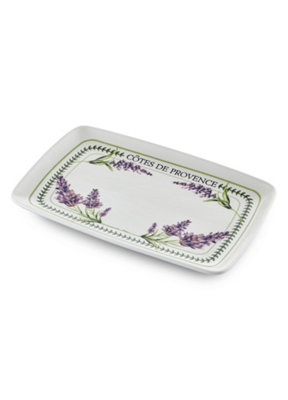 Rozi Provence Collection Rectangular Serving Platter 34 X 25 Cm from B&Q