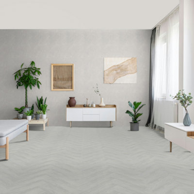  - Amazonica White Wood Effect 600mm X 150mm Premium Porcelain Matt Wall & Floor TilePack Of 13 (1.17M2)