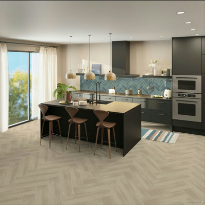 - Amazonica Cream Wood Effect 600mm X 150mm Premium Porcelain Matt Wall & Floor TilePack Of 13 (1.17M2)