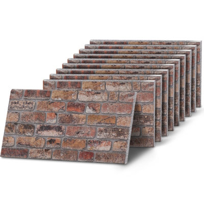 B&Q -  Kb Panels 3D Wall PanelsBrick EffectLightweight EpsEasy InstallIndoor/outdoor10 Panels