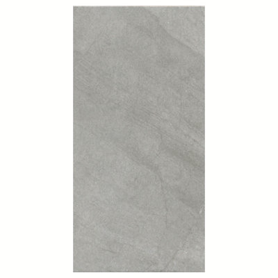  - Manhattan Grey Matt Stone Effect Ceramic Indoor Wall & Floor Tile Sample