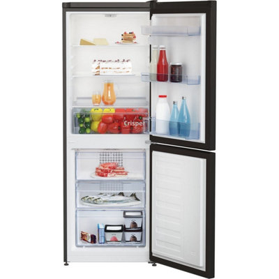 Beko Cfg4552BBlack Freestanding 50/50 Frost Free Fridge FreezerE Energy from B&Q